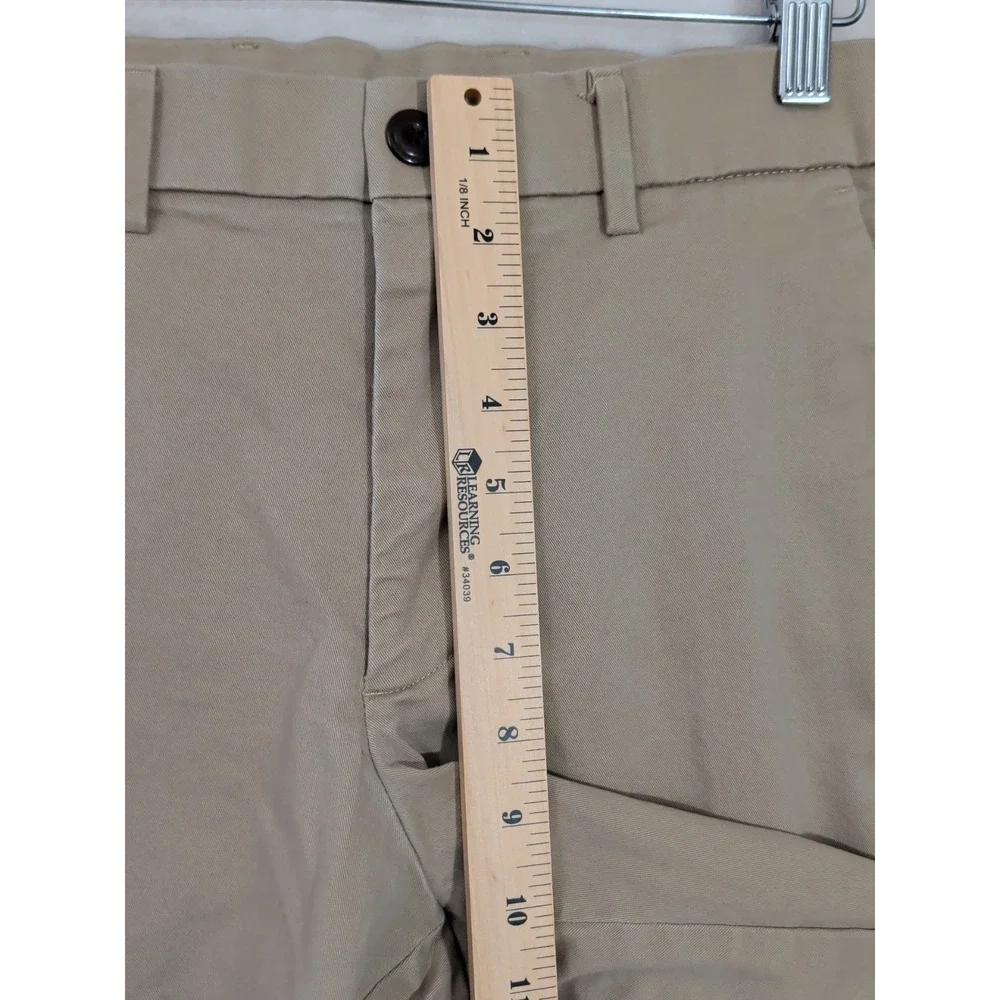 GAP Chino Pants Mens 32x34 Khaki Tan Straight Stretch Business Casual Preppy‎
